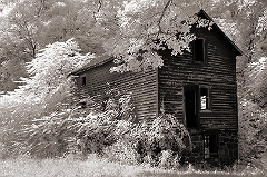 Abandoned House Near Raymondskill Falls, PA � Dave Hickey